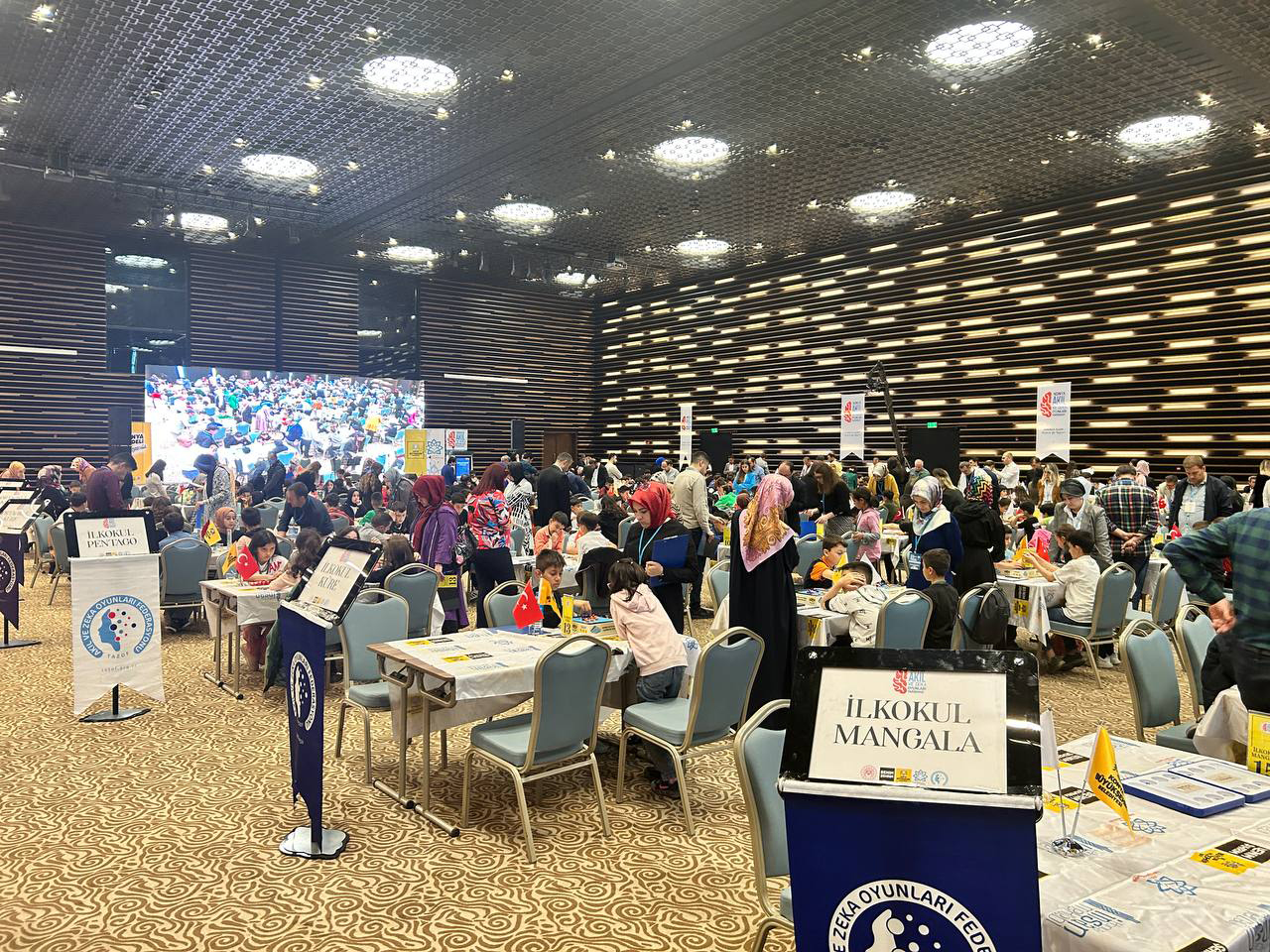 4. Konya Akıl ve Zeka Oyunları Yarışması Büyük Heyecana Sahne Oldu