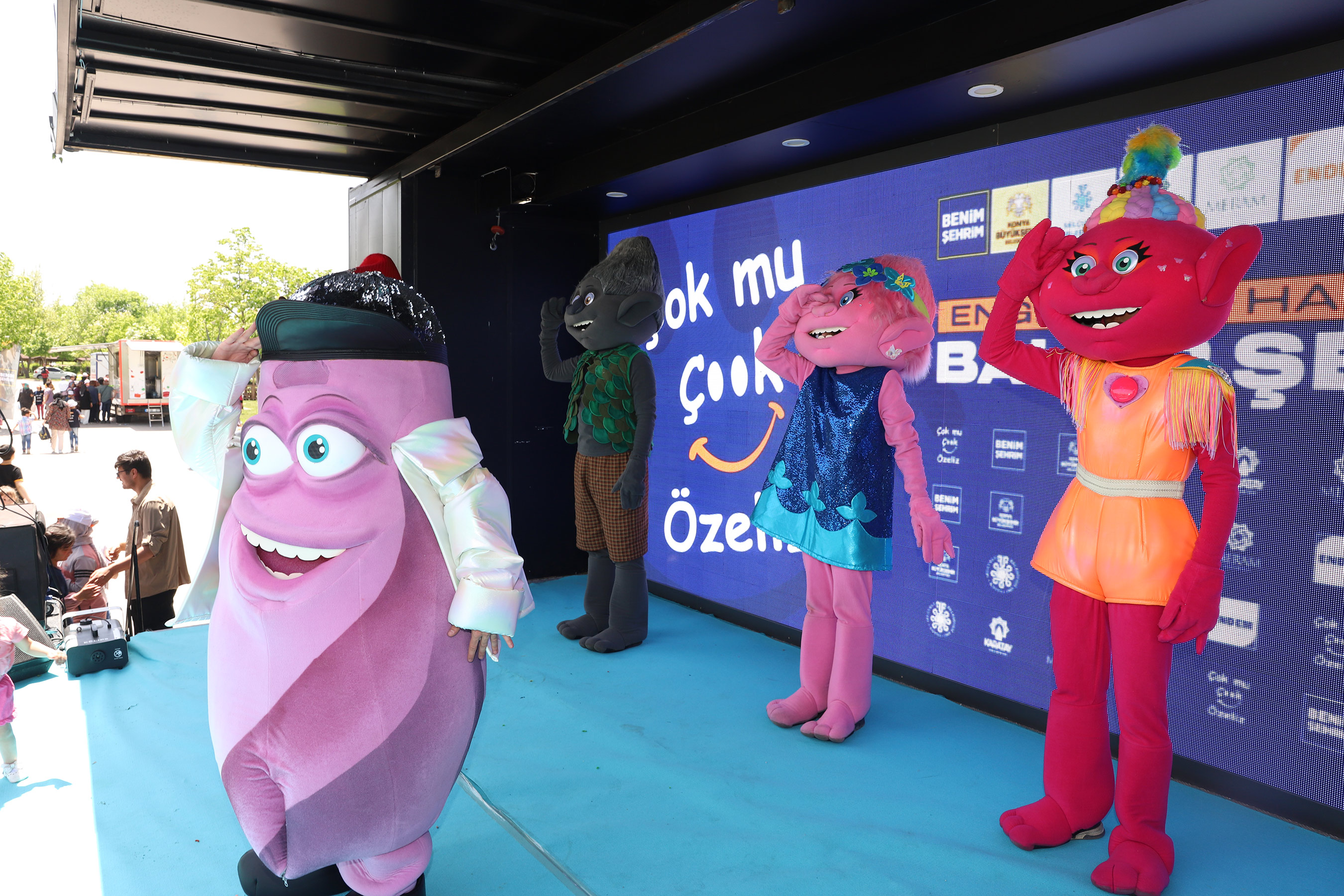 Özel Öğrenciler Bahar Şenliğinde Gönüllerince Eğlendi
