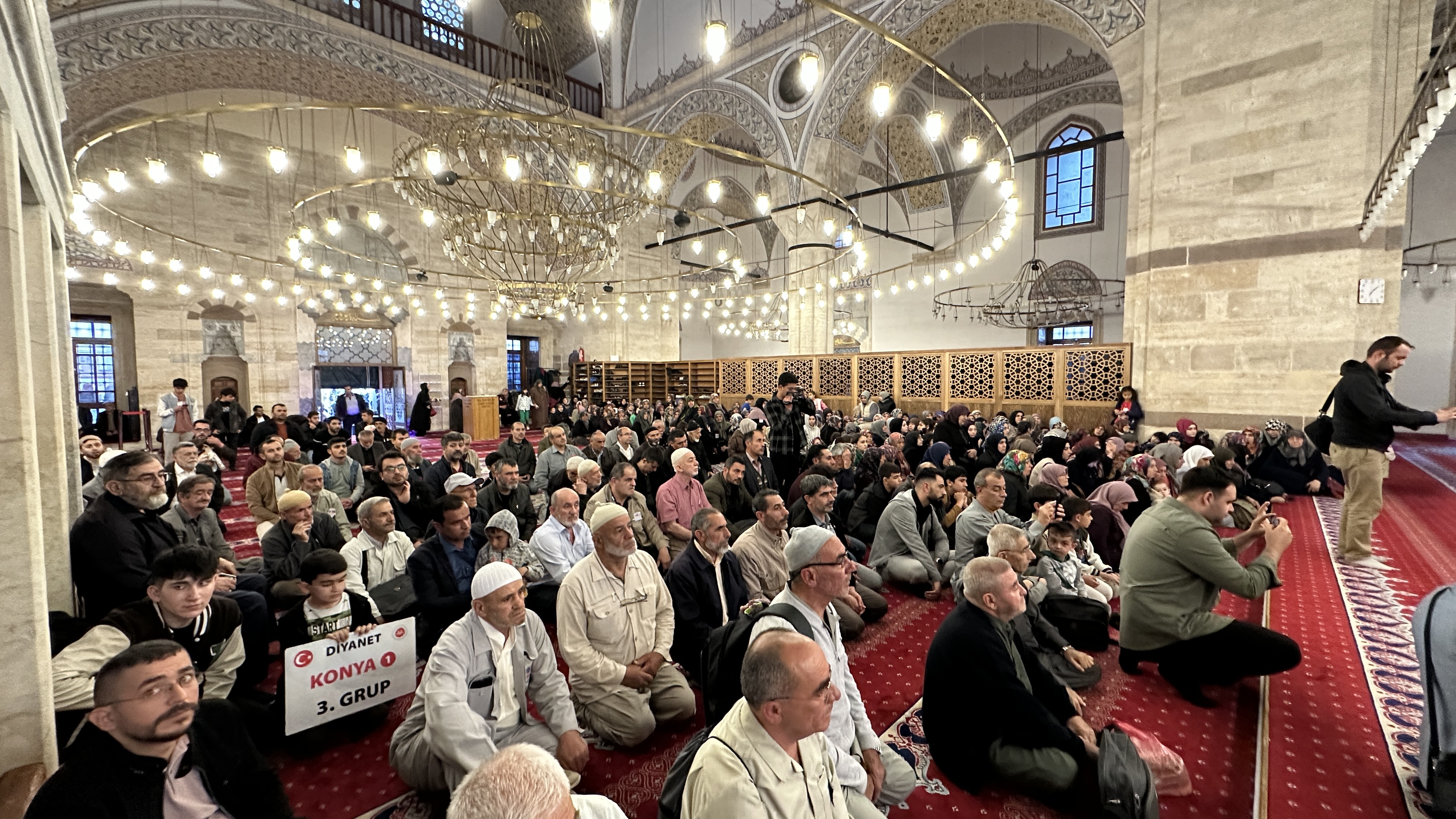 BAŞKAN ALTAY TÜRKİYE’NİN İLK HAC KAFİLESİNİ UĞURLADI