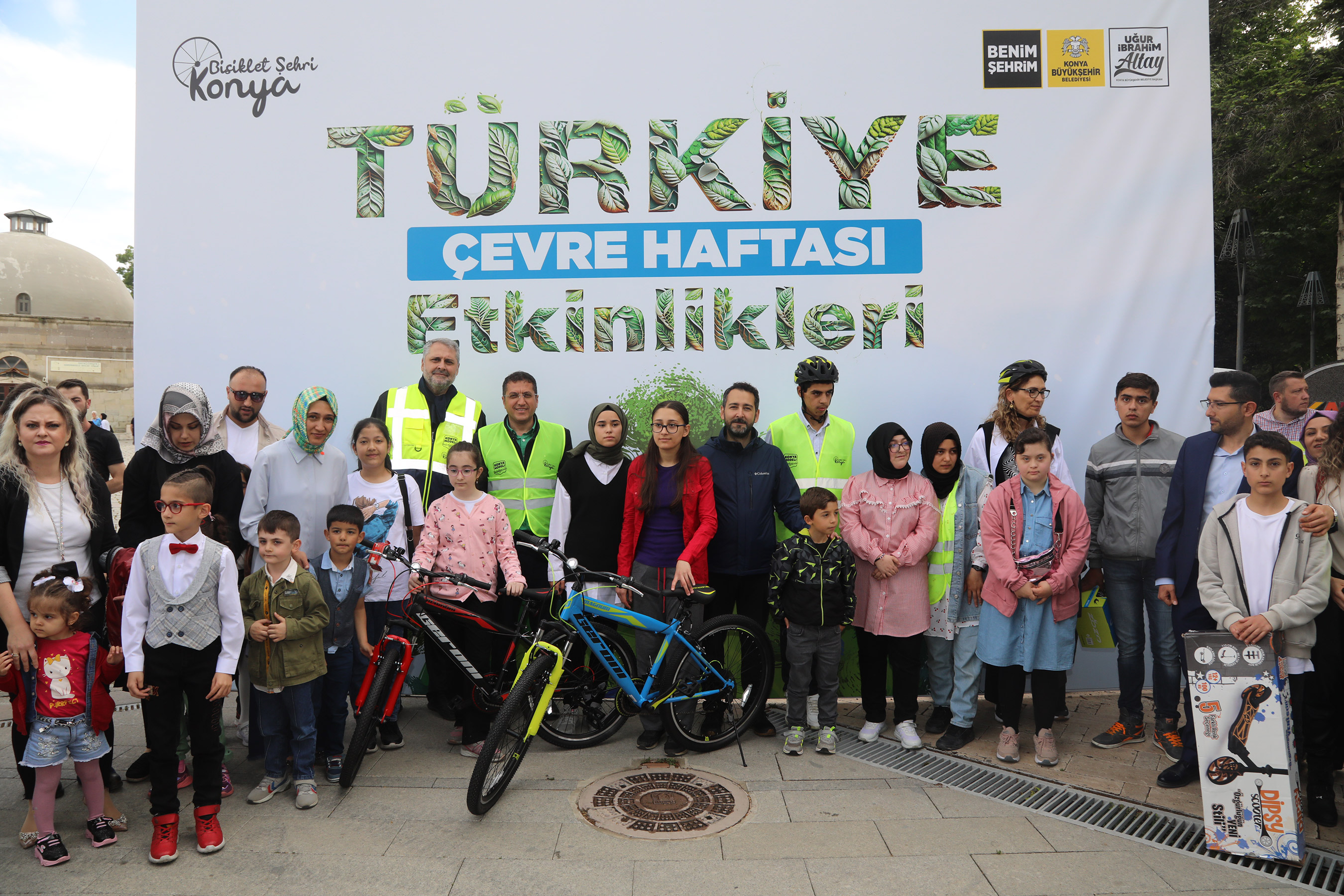 KONYA BÜYÜKŞEHİR ÇEVRE HAFTASI VE DÜNYA BİSİKLET GÜNÜ ETKİNLİĞİ DÜZENLEDİ