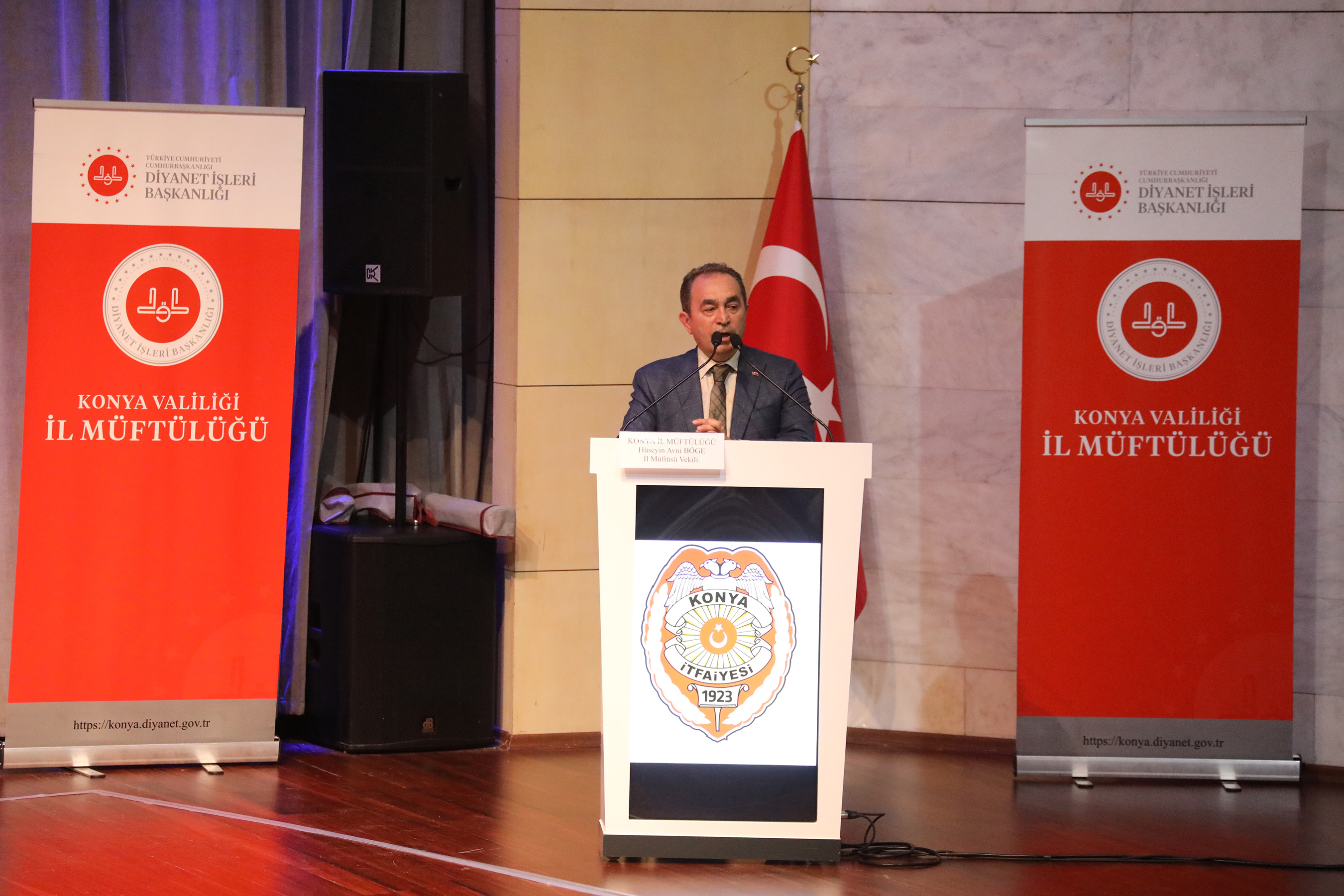 KONYA BÜYÜKŞEHİR İTFAİYESİ’NDEN KUR'AN KURSU ÖĞRETİCİLERİNE “YANGIN VE İLKYARDIM” SEMİNERİ