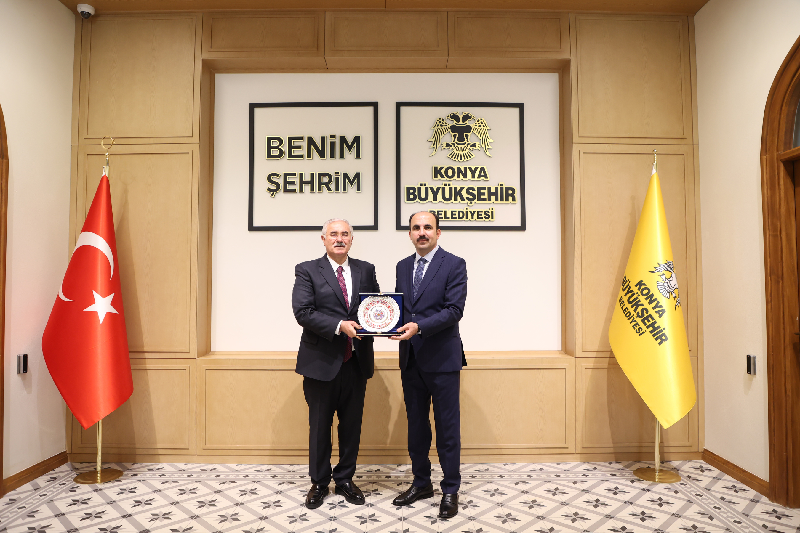 YARGITAY BAŞKANI AKARCA BAŞKAN ALTAY’I ZİYARET ETTİ