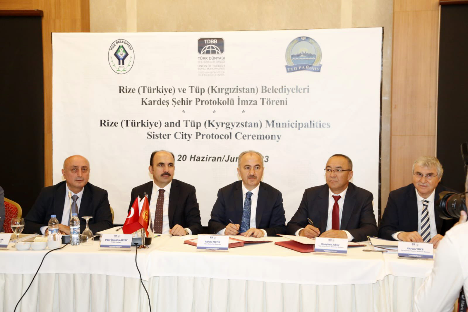 BAŞKAN ALTAY TDBB YÖNETİM KURULU TOPLANTISI'NA KATILDI