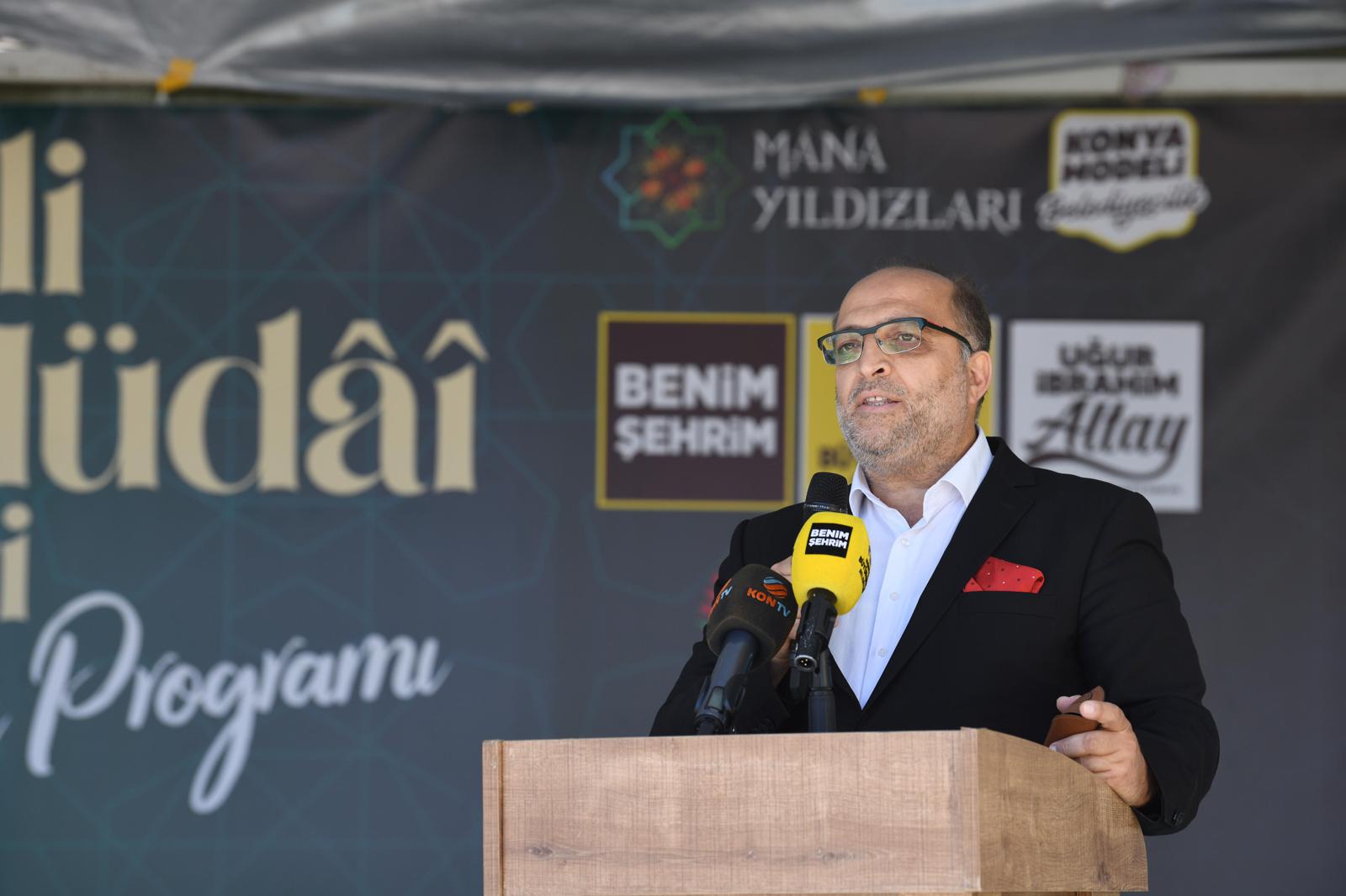 KONYA’NIN MANEVİ ÖNDERLERİNDEN LADİKLİ AHMET HÜDAİ ANILDI