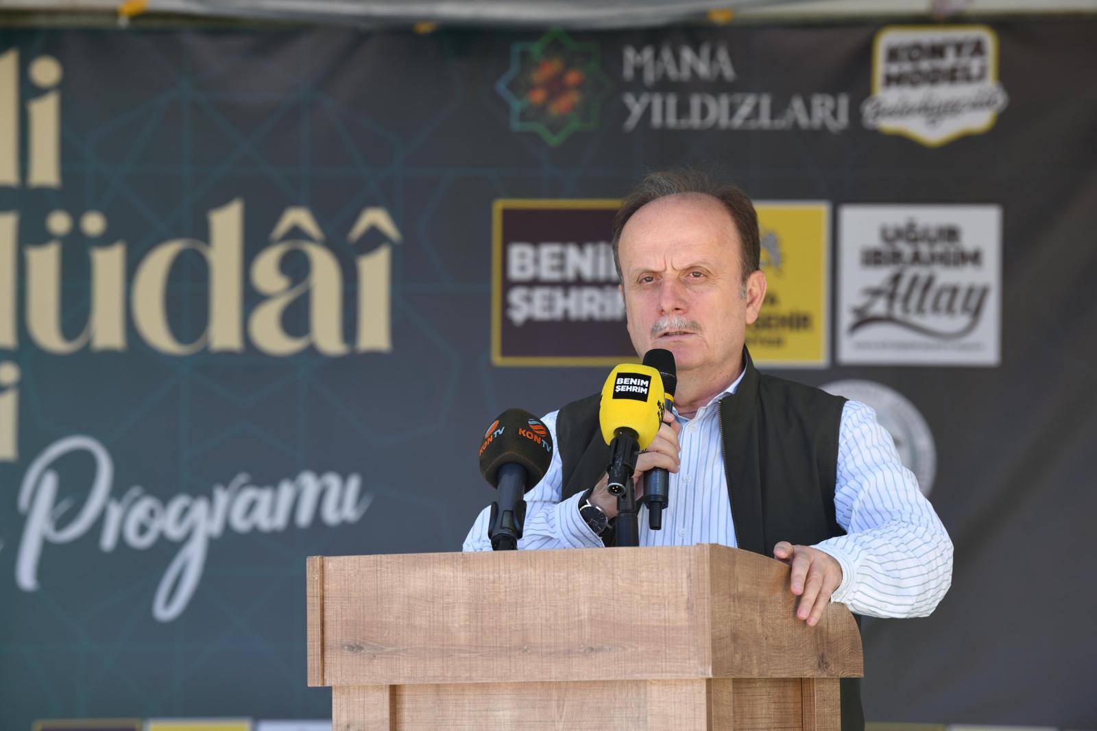 KONYA’NIN MANEVİ ÖNDERLERİNDEN LADİKLİ AHMET HÜDAİ ANILDI