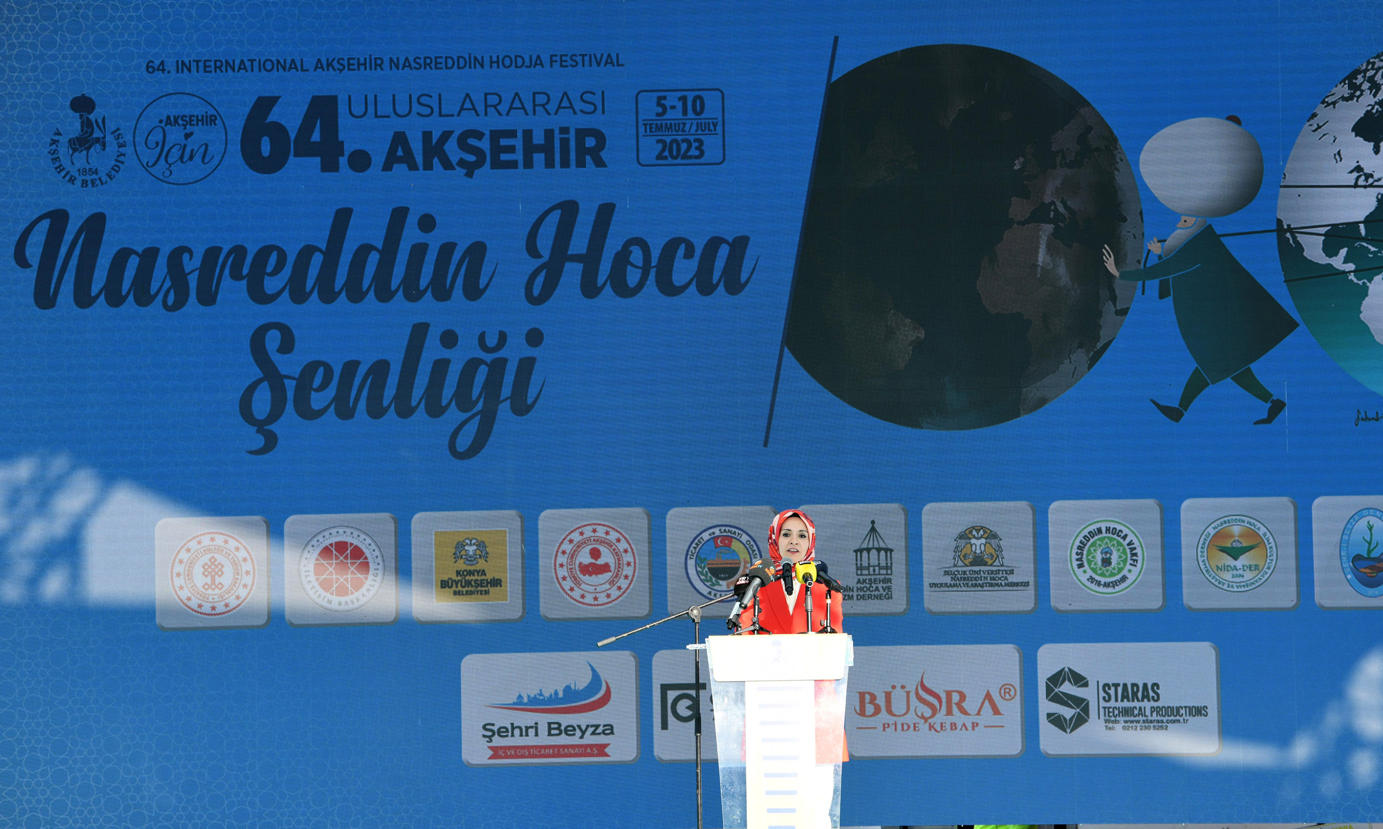 64. ULUSLARARASI NASREDDİN HOCA ŞENLİĞİ BÜYÜK COŞKUYLA BAŞLADI