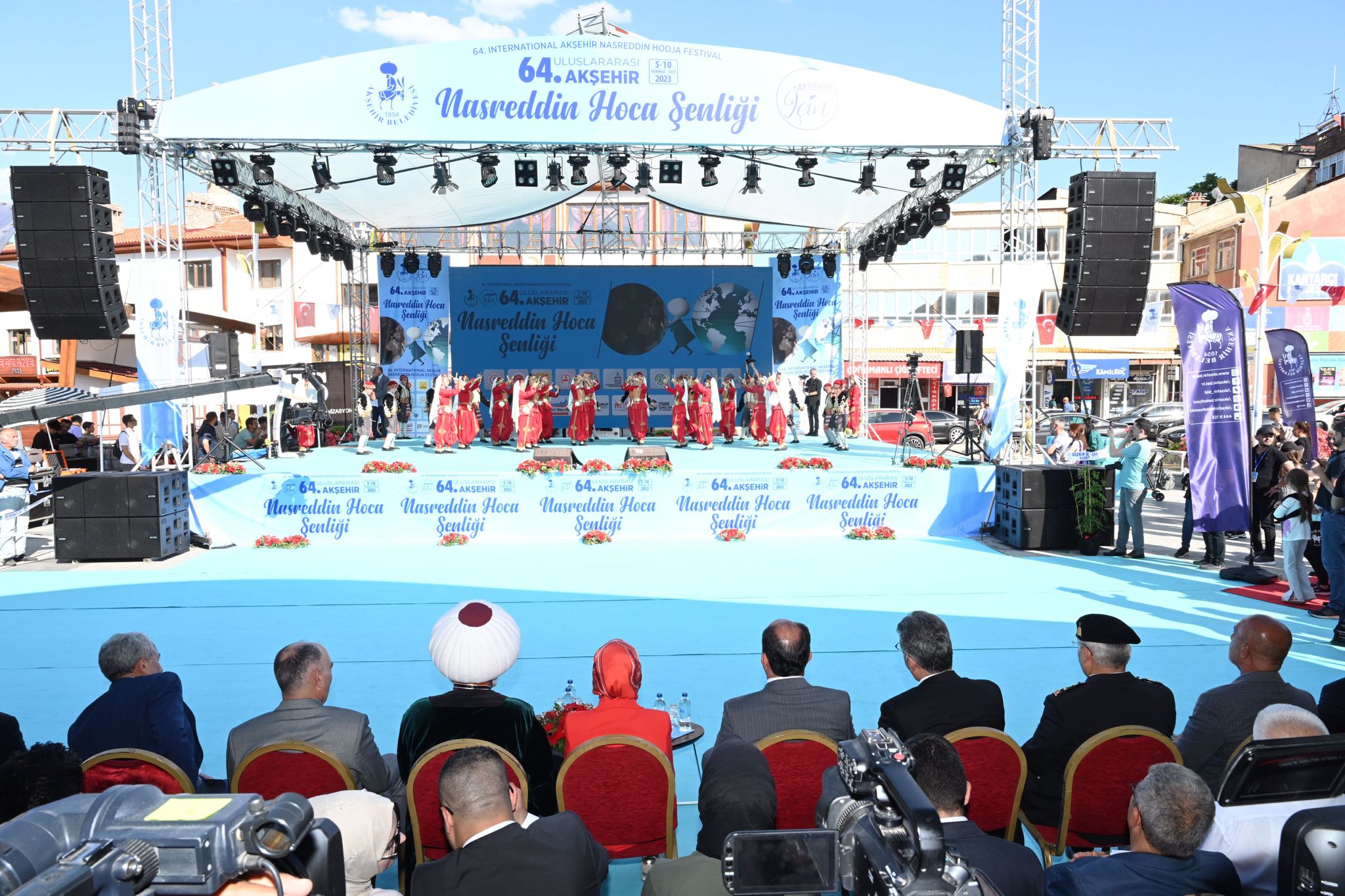 64. ULUSLARARASI NASREDDİN HOCA ŞENLİĞİ BÜYÜK COŞKUYLA BAŞLADI