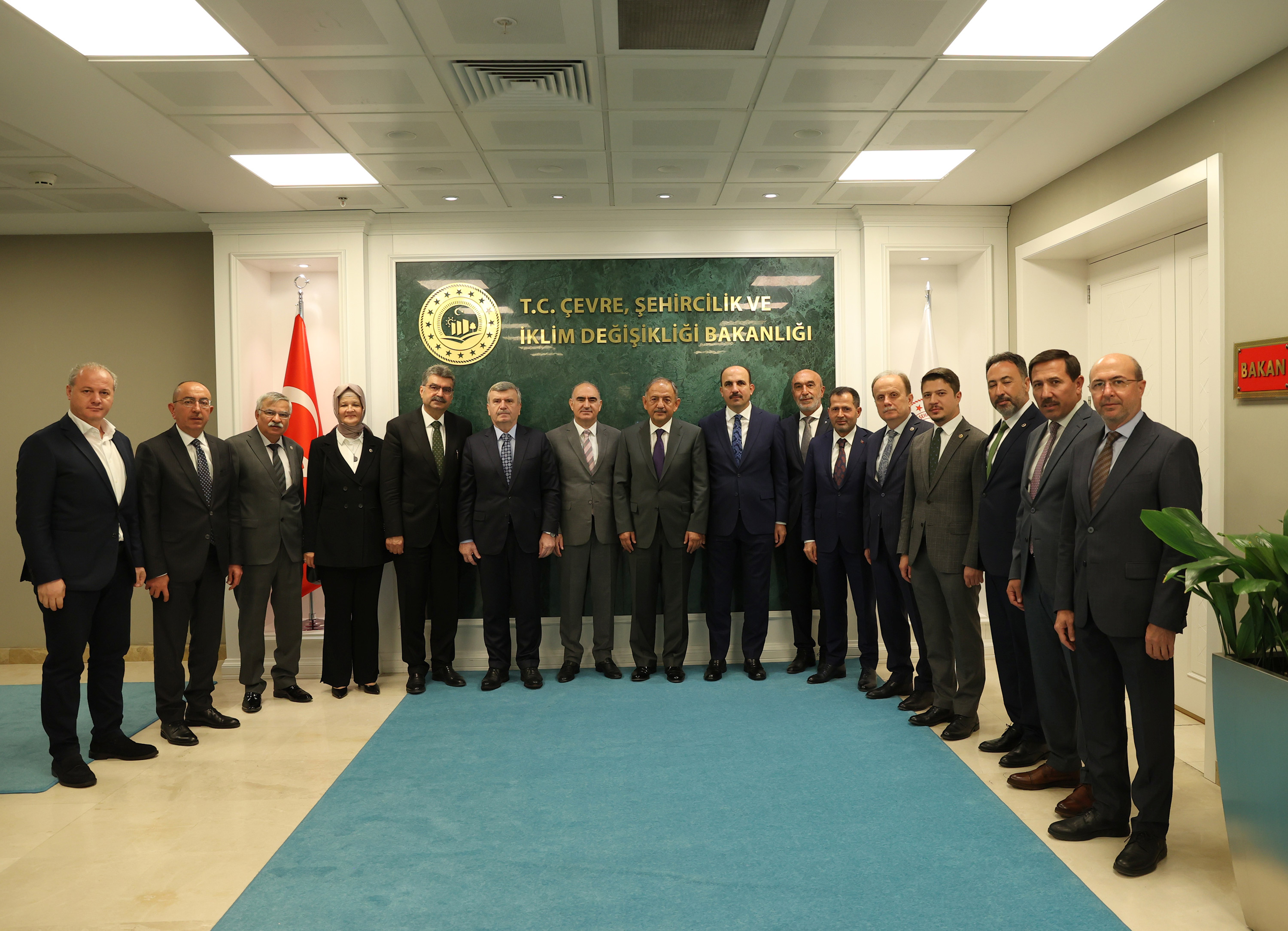 KONYA PROTOKOLÜNDEN BAKAN ÖZHASEKİ’YE ZİYARET