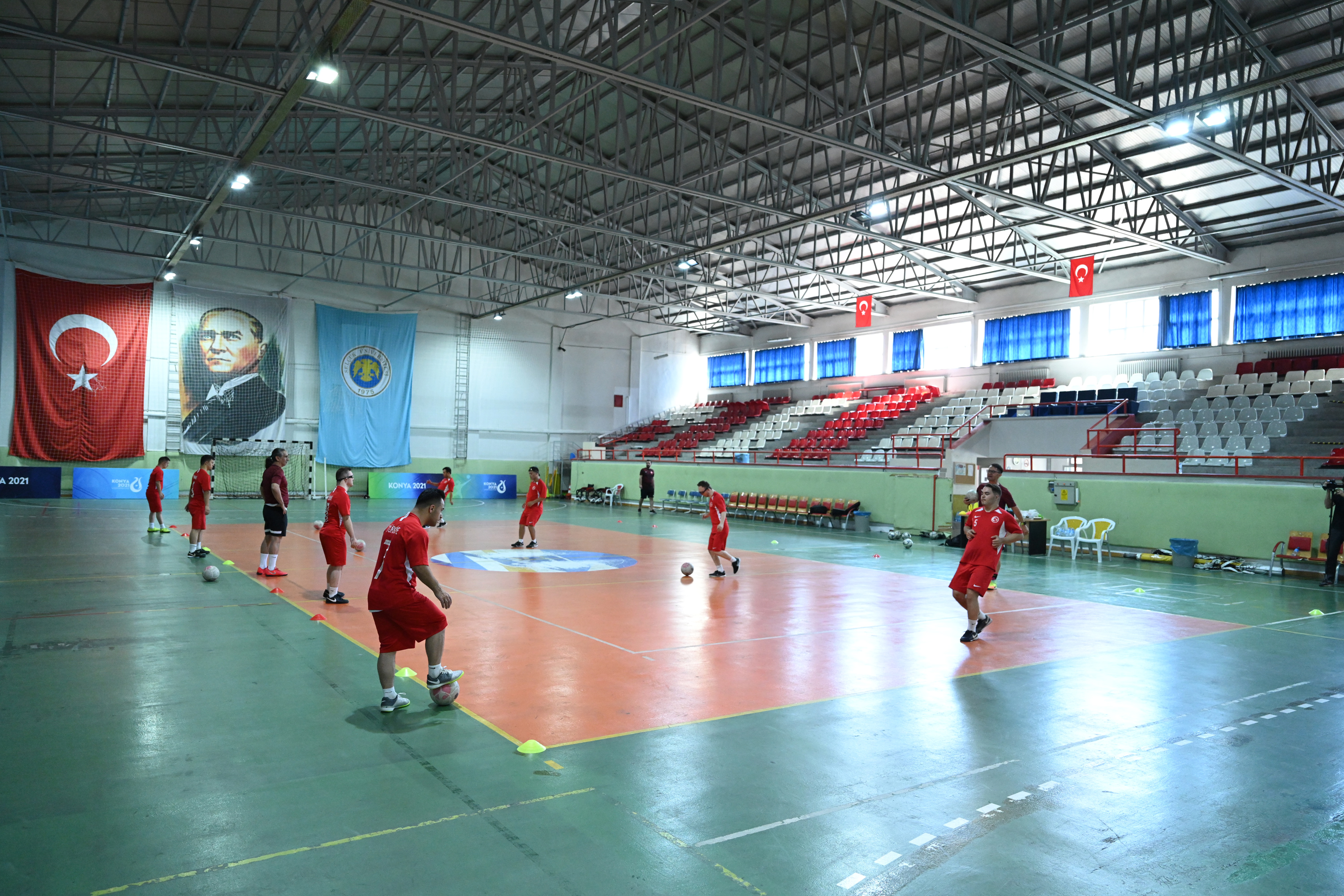ÖZEL SPORCULAR DÜNYA SPOR BAŞKENTİ KONYA’DA AVRUPA ŞAMPİYONASI’NA HAZIRLANIYOR