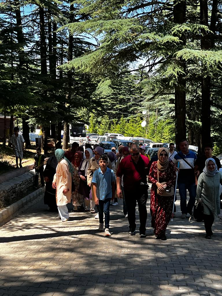 KONYA BÜYÜKŞEHİR’DEN GÖRME ENGELLİLER İÇİN DOĞA YÜRÜYÜŞÜ ETKİNLİĞİ
