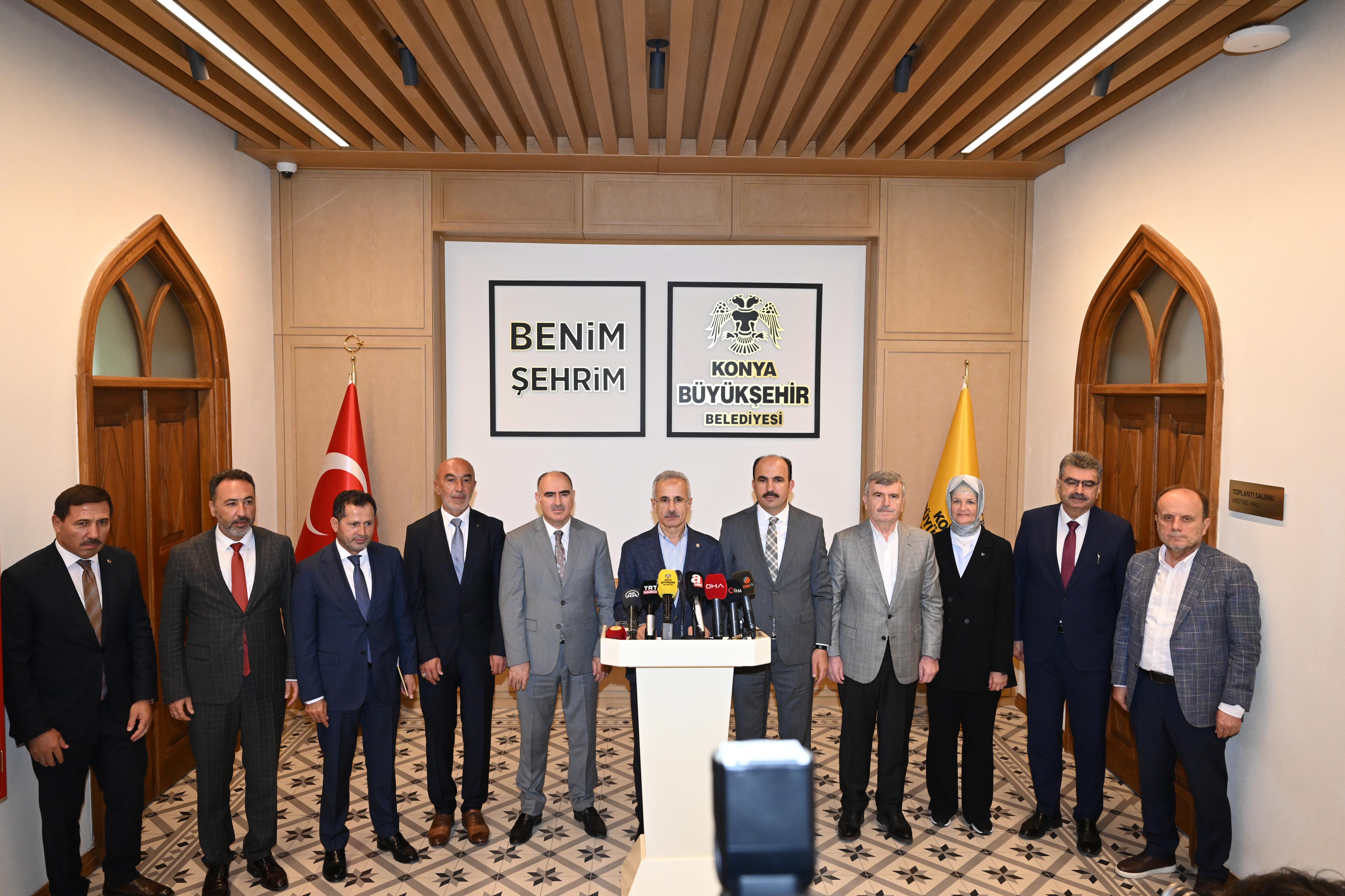 BAKAN URALOĞLU: “KONYA’YI ÇOK ÖNEMLİ LOJİSTİK BİR ÜS HALİNE GETİRDİK”
