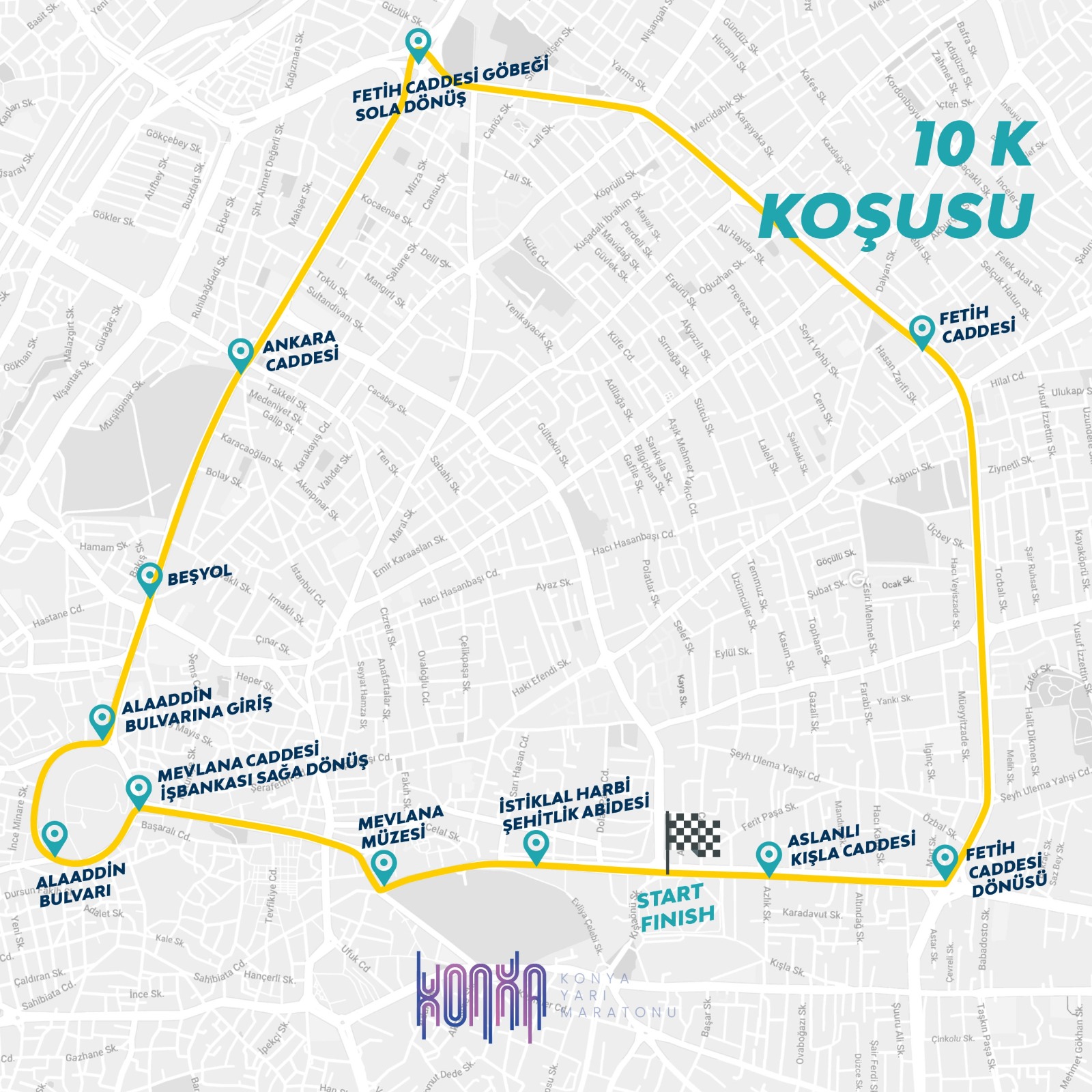 ULUSLARARASI KONYA YARI MARATONU’NA KAYITLAR BAŞLADI