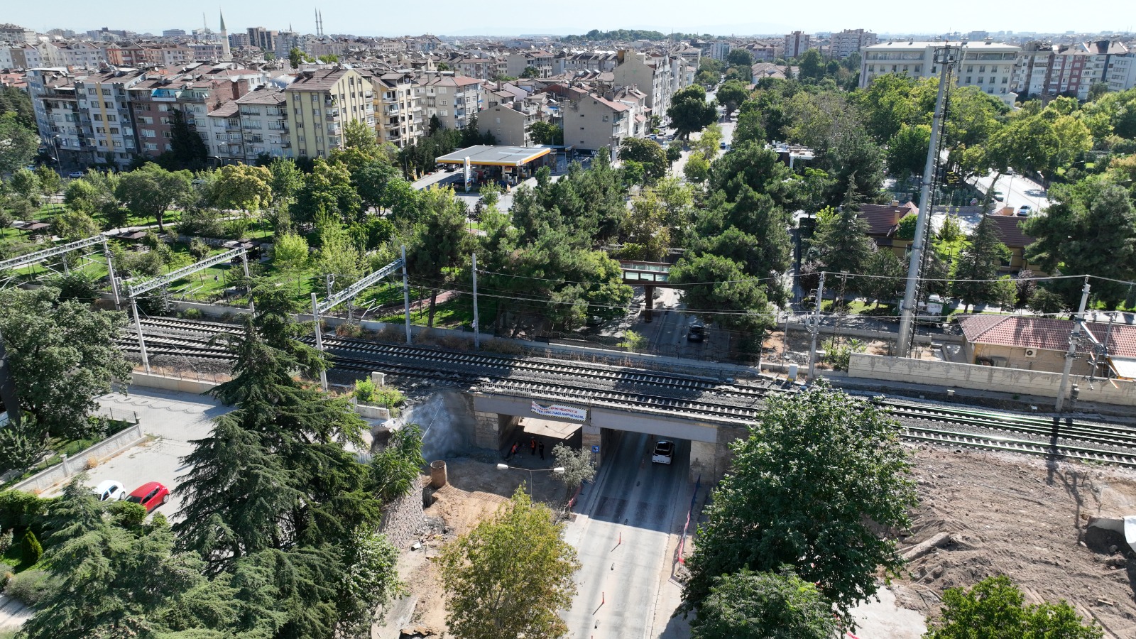 KONYARAY BANLİYÖ HATTI’NDA ÇALIŞMALAR DEVAM EDİYOR