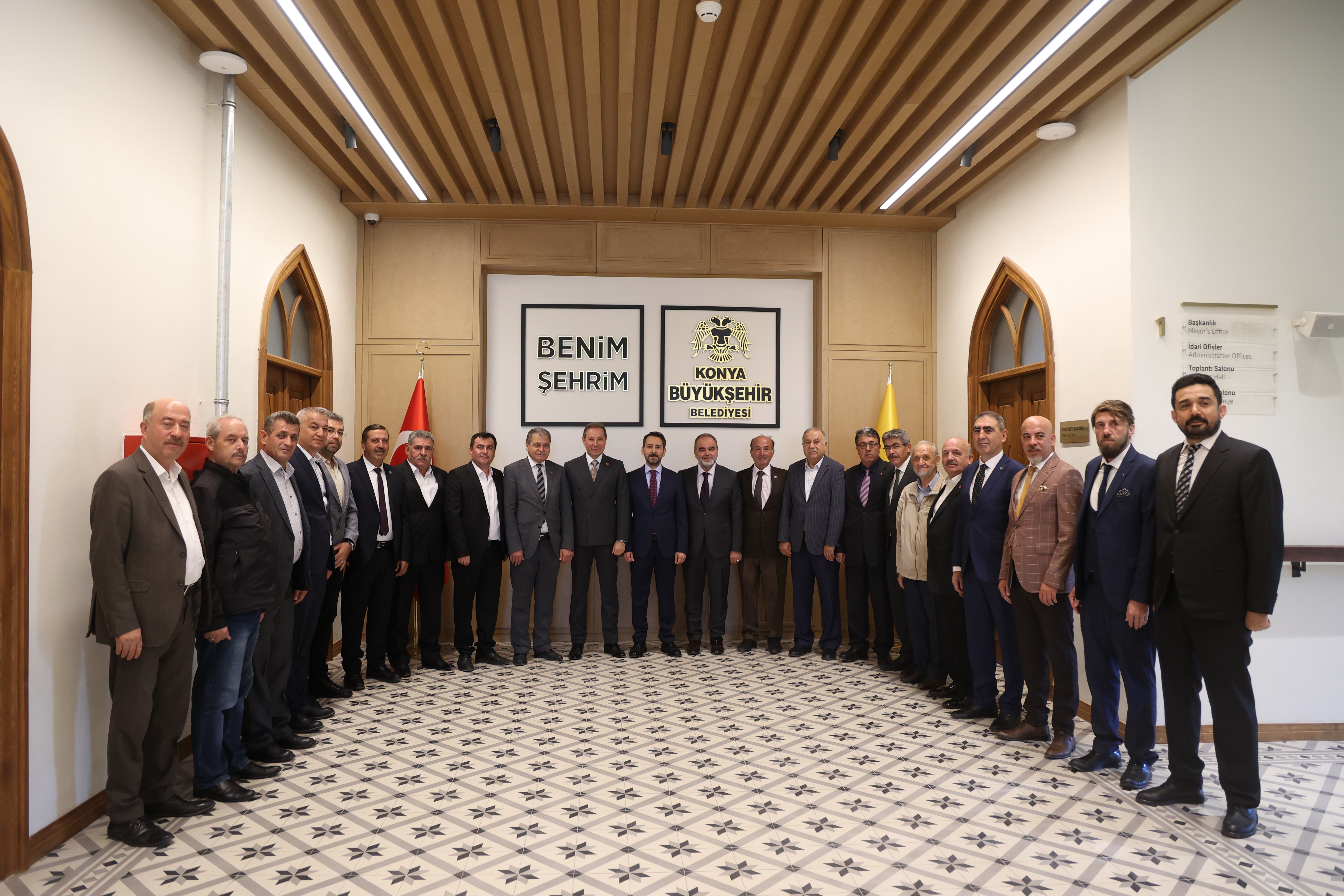 KONESOB’DAN AHİLİK HAFTASI’NDA KONYA BÜYÜKŞEHİR’E ZİYARET