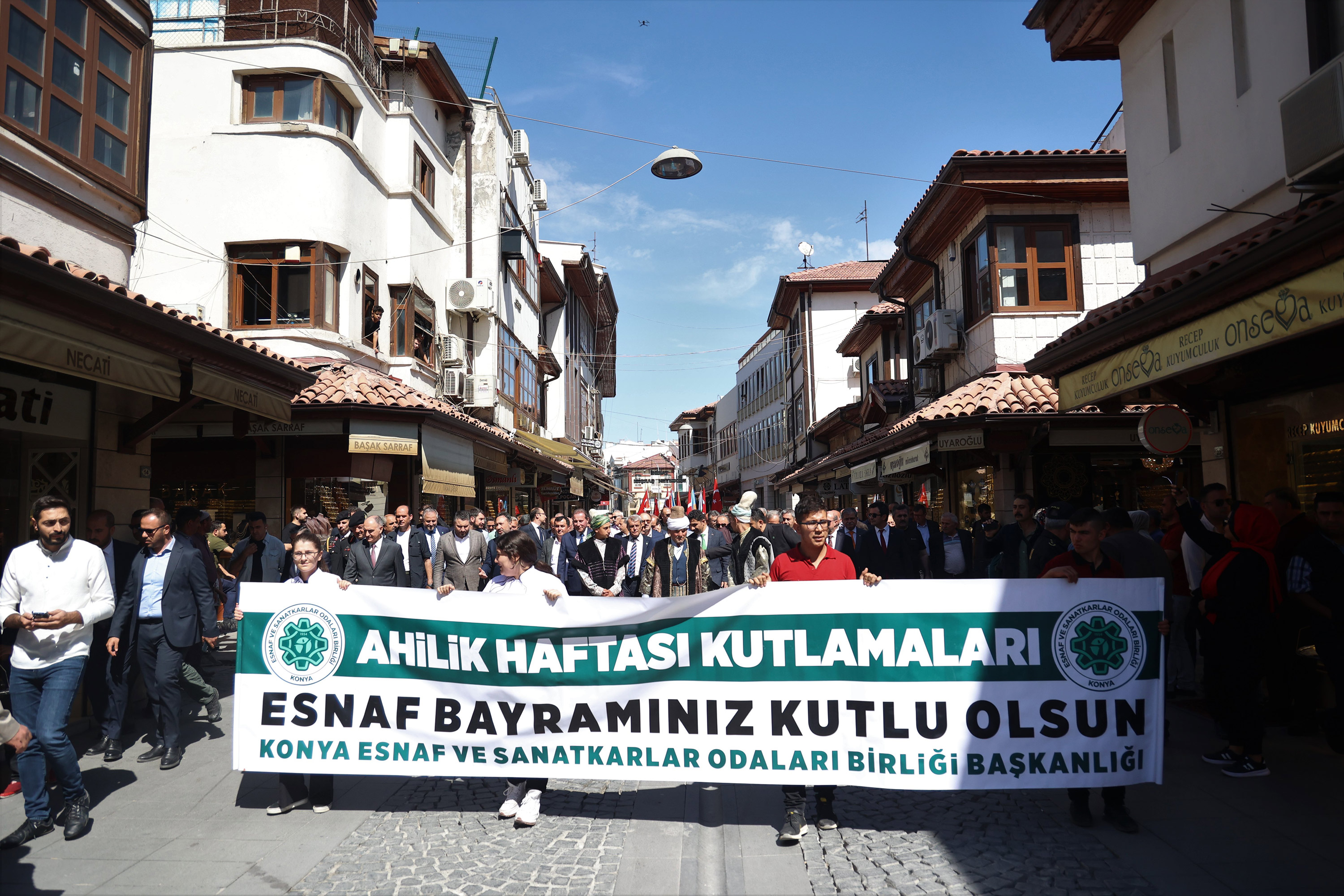 KONYA'DA AHİLİK HAFTASI ETKİNLİKLERİ COŞKUYLA BAŞLADI