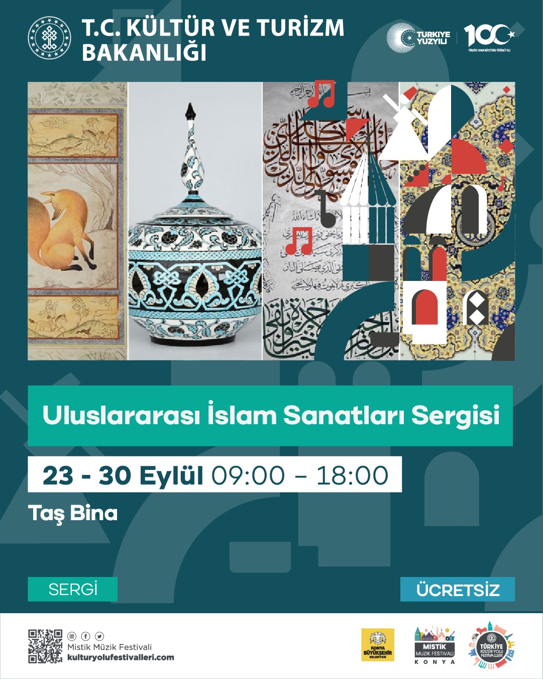 KÜLTÜR YOLU FESTİVALİ KAPSAMINDA ULUSLARARASI KONYA MİSTİK MÜZİK FESTİVALİ BAŞLIYOR