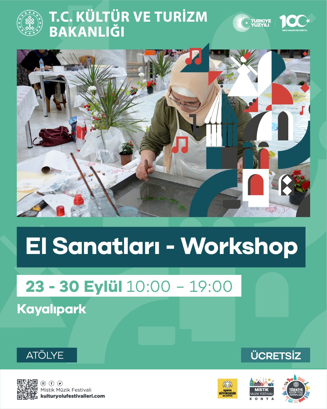 KÜLTÜR YOLU FESTİVALİ KAPSAMINDA ULUSLARARASI KONYA MİSTİK MÜZİK FESTİVALİ BAŞLIYOR