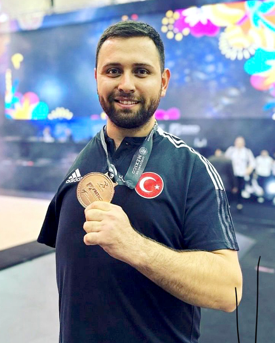 BÜYÜKŞEHİR BELEDİYESPORLU PARA TEKVANDOCUDAN DÜNYA ÜÇÜNCÜLÜĞÜ