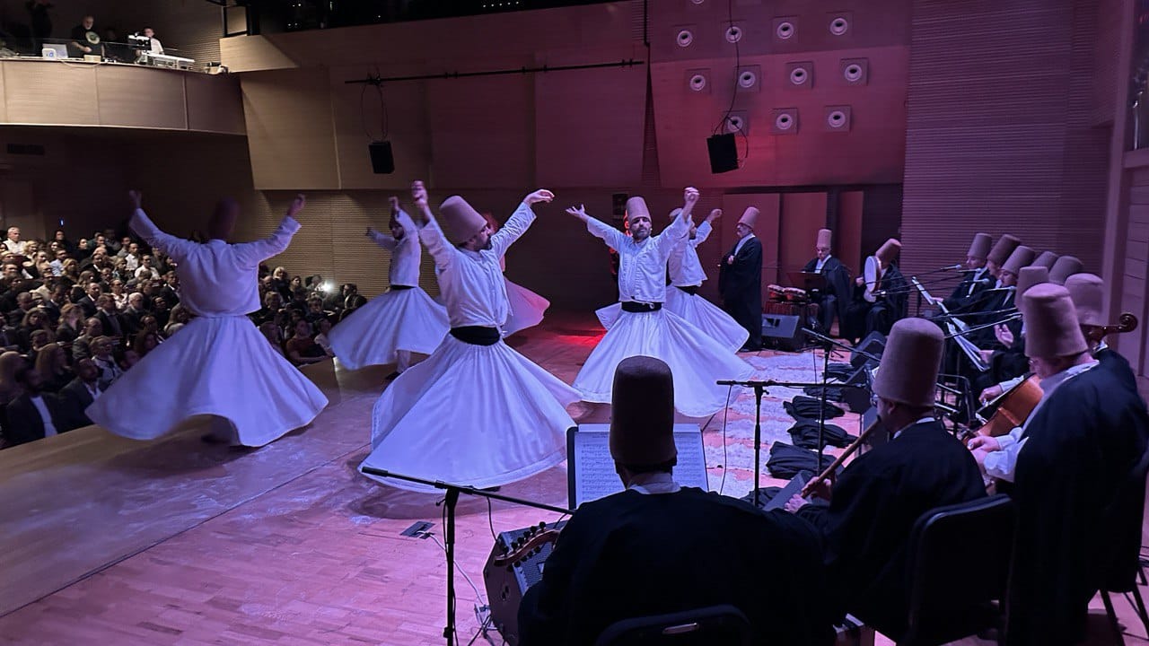 KONYA BÜYÜKŞEHİR MEVLANA YILI’NDA İLK YURT DIŞI SEMA PROGRAMINI ZAGREB BÜYÜKELÇİLİĞİ’NİN EV SAHİPLİĞİNDE HIRVATİSTAN’DA YAPTI