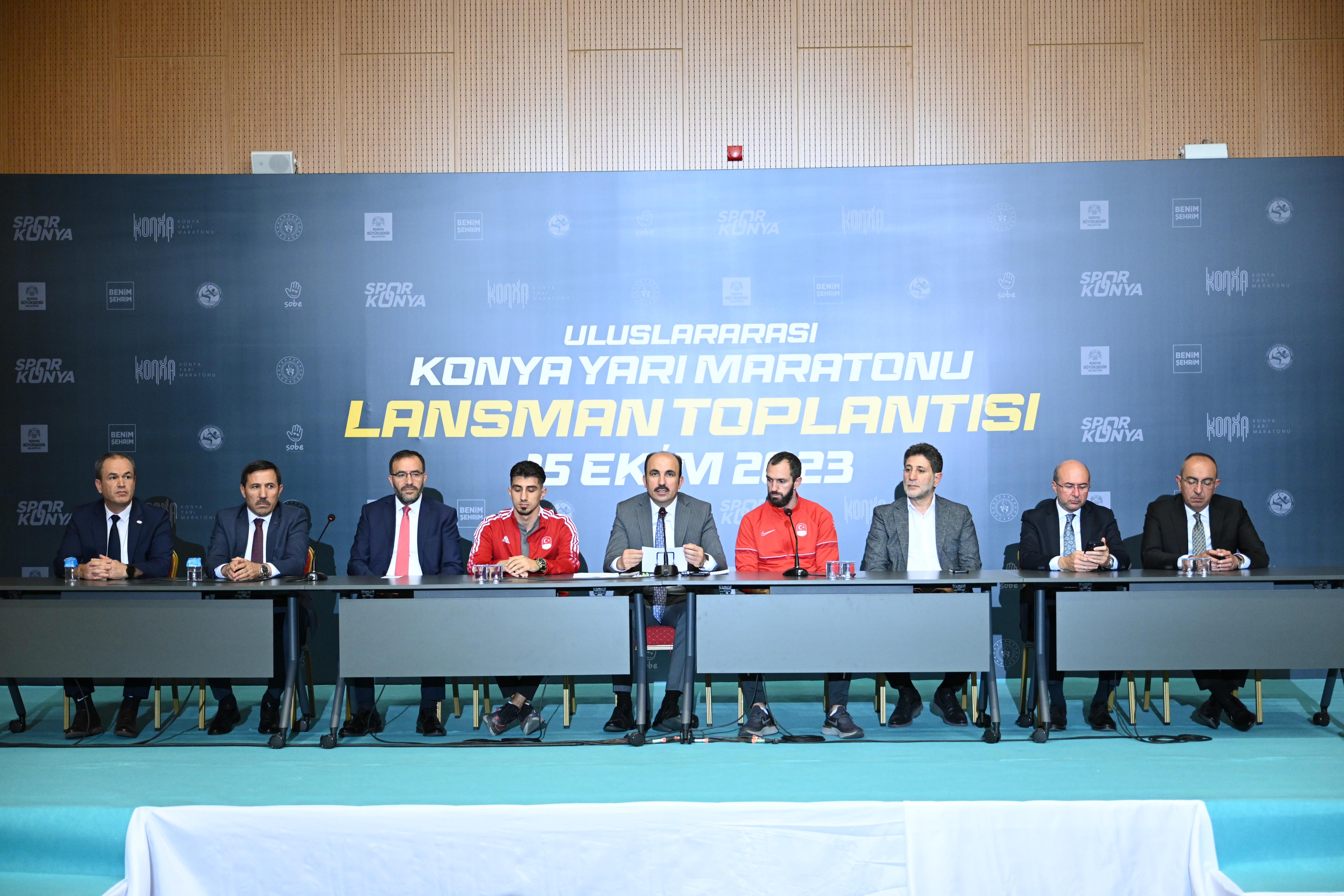 BAŞKAN ALTAY TÜM SPORSEVERLERİ 15 EKİM’DEKİ 2. ULUSLARARASI KONYA YARI MARATONUNA KATILMAYA DAVET ETTİ