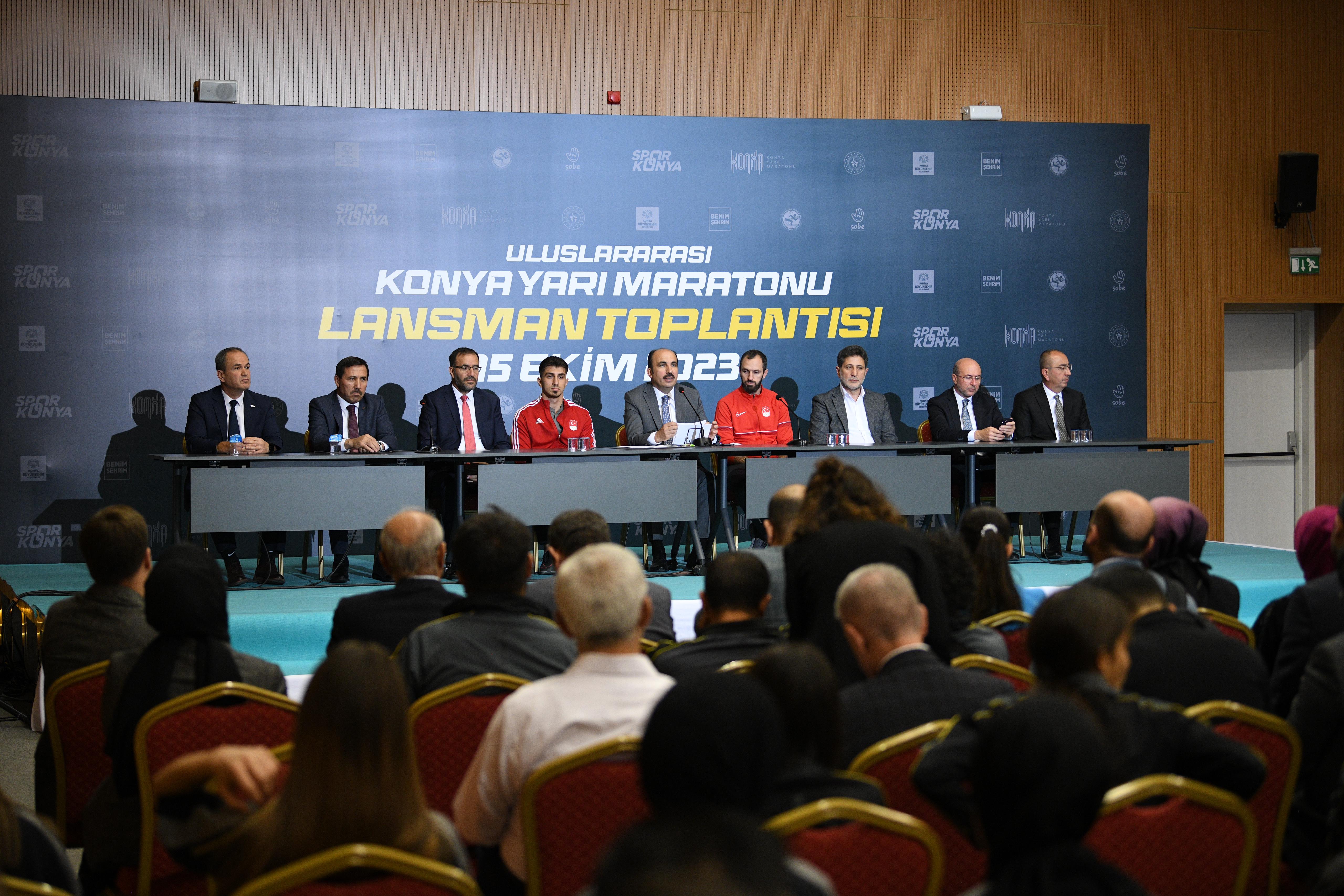 BAŞKAN ALTAY TÜM SPORSEVERLERİ 15 EKİM’DEKİ 2. ULUSLARARASI KONYA YARI MARATONUNA KATILMAYA DAVET ETTİ