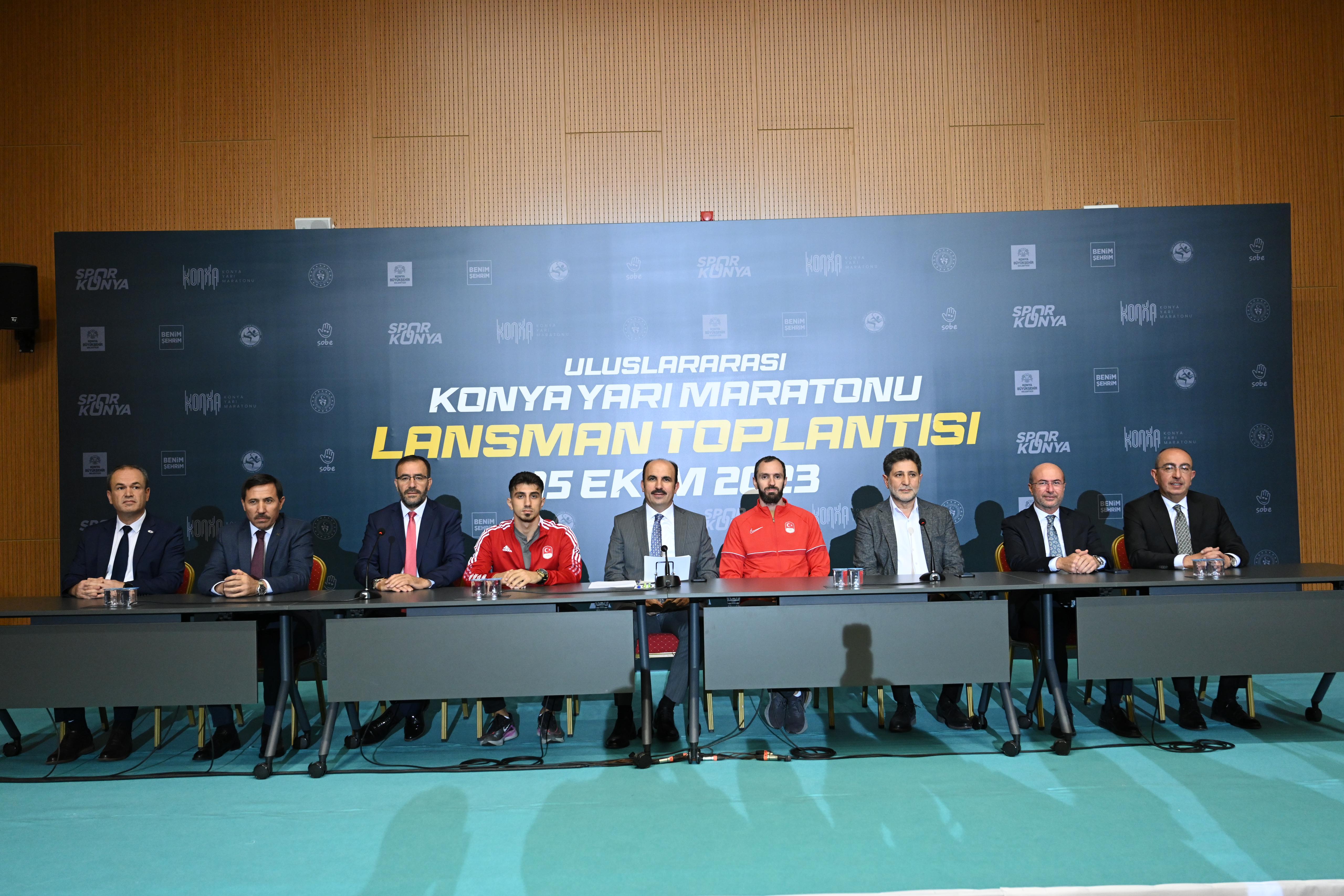 BAŞKAN ALTAY TÜM SPORSEVERLERİ 15 EKİM’DEKİ 2. ULUSLARARASI KONYA YARI MARATONUNA KATILMAYA DAVET ETTİ