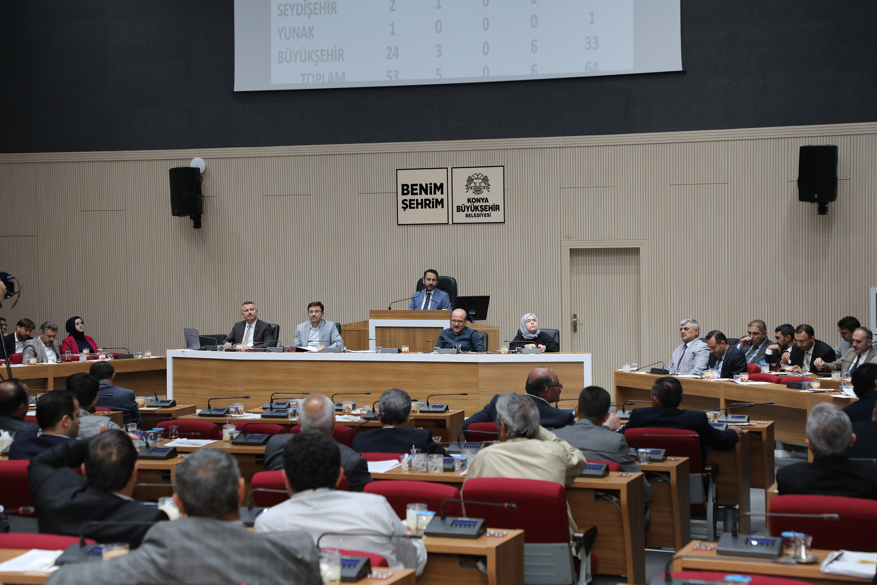 KONYA BÜYÜKŞEHİR MECLİSİ’NDEN FİLİSTİN’E DESTEK AÇIKLAMASI