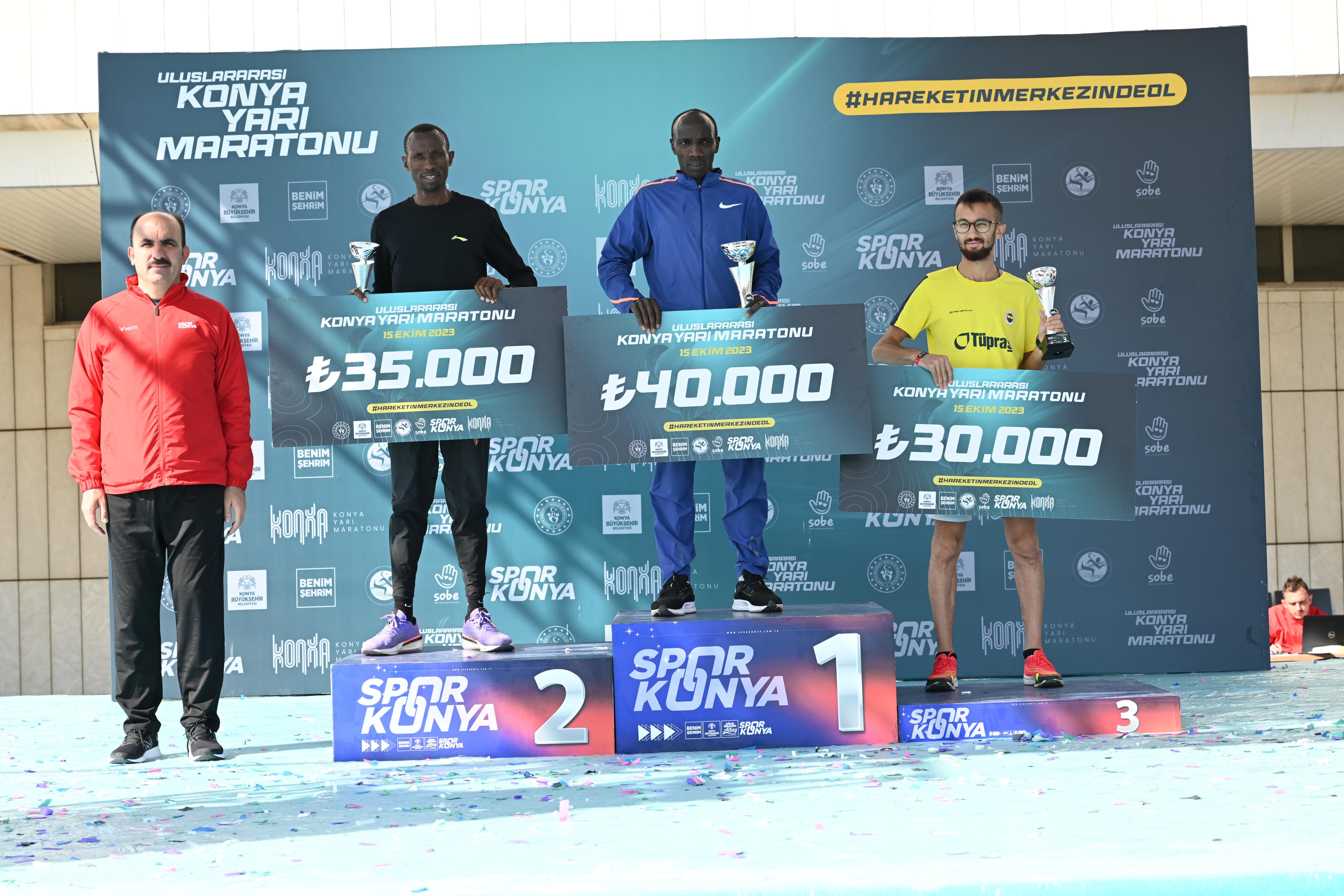 BİNLERCE SPORCU 2. ULUSLARARASI KONYA YARI MARATONU’NDA “İYİLİK” İÇİN KOŞTU