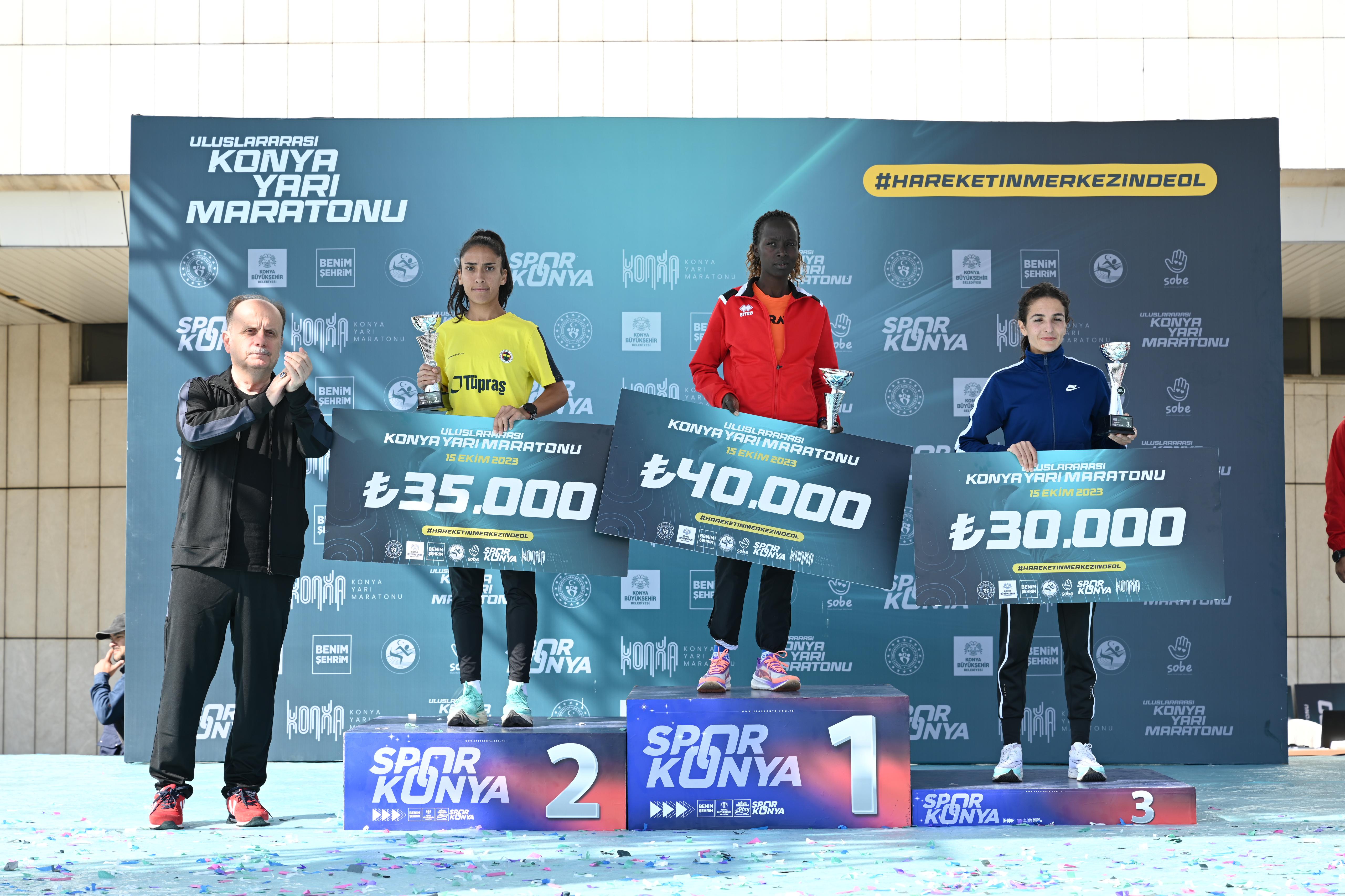 BİNLERCE SPORCU 2. ULUSLARARASI KONYA YARI MARATONU’NDA “İYİLİK” İÇİN KOŞTU