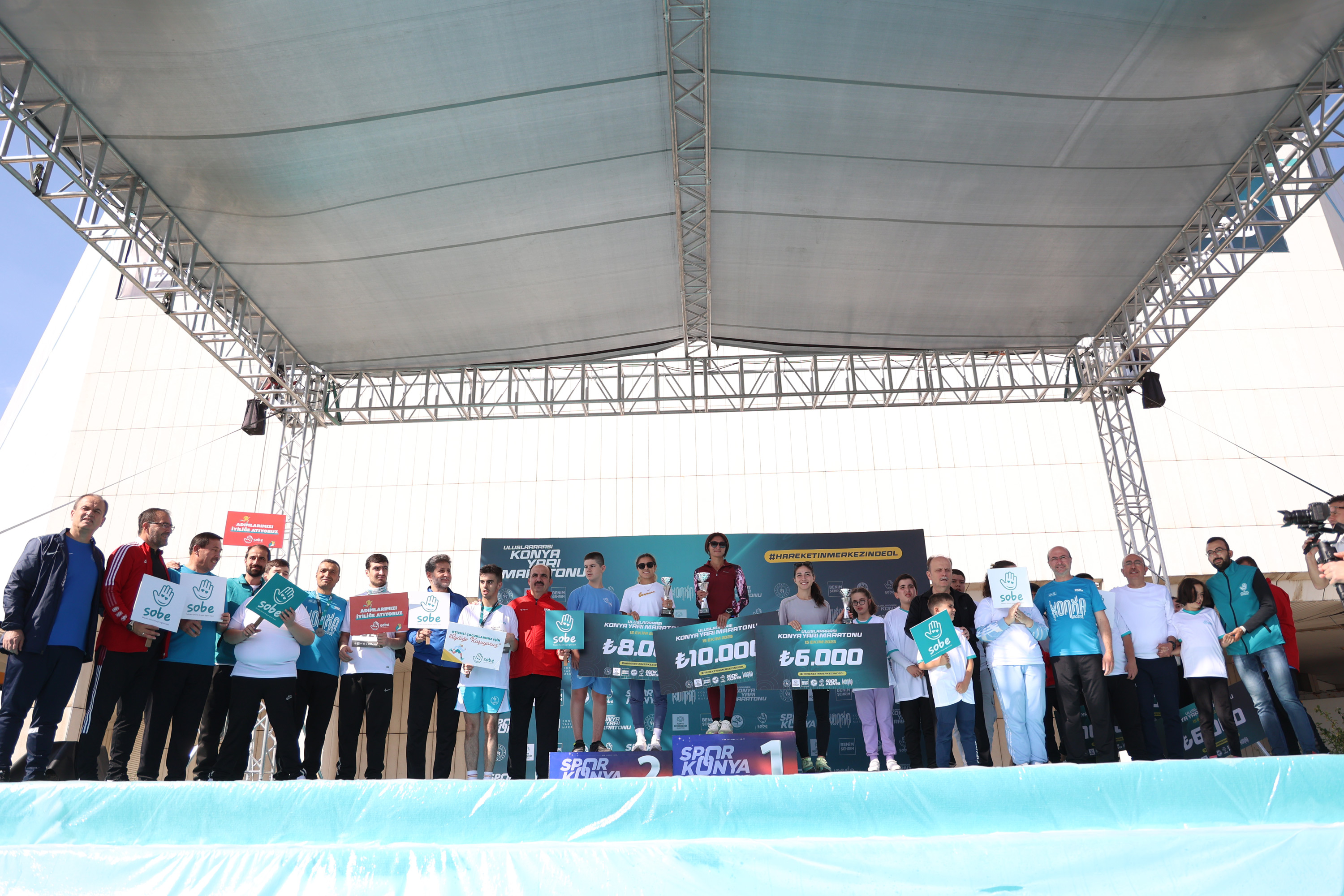 BİNLERCE SPORCU 2. ULUSLARARASI KONYA YARI MARATONU’NDA “İYİLİK” İÇİN KOŞTU