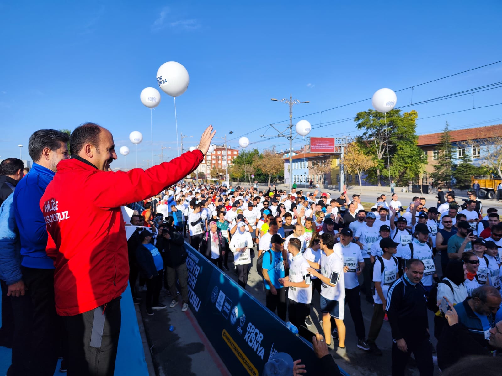 BİNLERCE SPORCU 2. ULUSLARARASI KONYA YARI MARATONU’NDA “İYİLİK” İÇİN KOŞTU