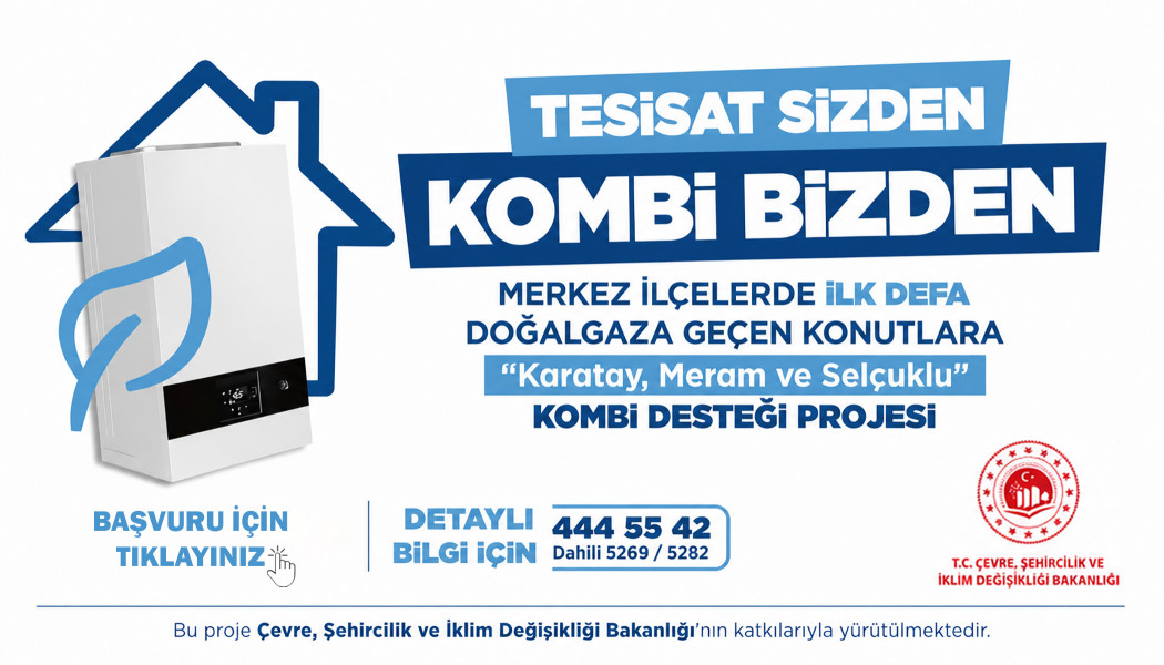TESİSAT SİZDEN KOMBİ BİZDEN
