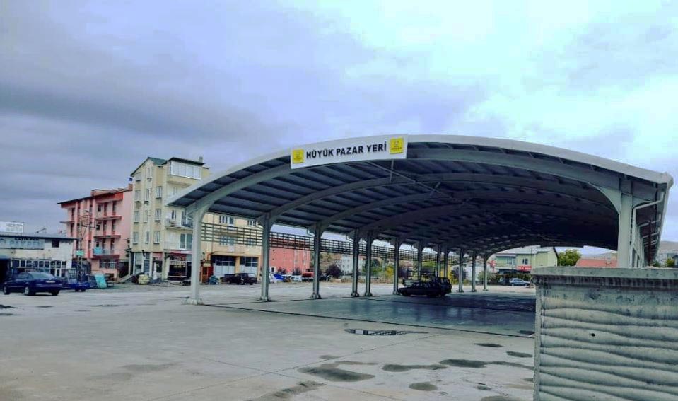 HÜYÜK KAPALI PAZAR ALANI