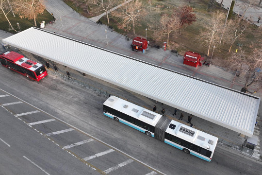 KÜLTÜRPARK OTOBÜS DURAKLARI YENİLEME PROJESİ