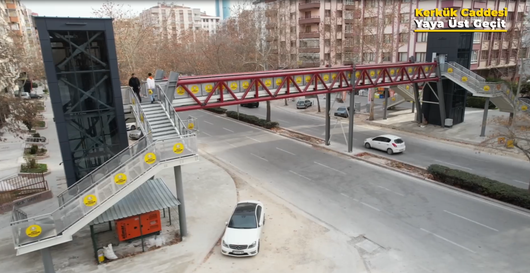KERKÜK CADDESİ YAYA ÜST GEÇİDİ
