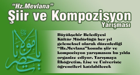 HZ. MEVLANA KOMPOZİSYON VE ŞİİR YARIŞMASI