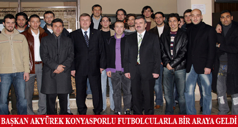 Başkan Akyürek Konyaspor'u Ağırladı