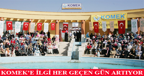 Komek'e İlgi Her Geçen Gün Artıyor