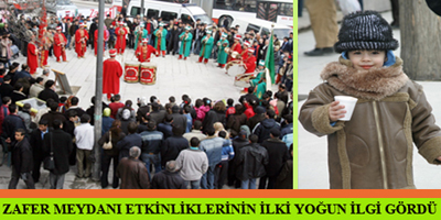 Zafer Meydanı Etkinlikleri Başladı