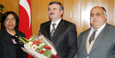 SALK Üyeleri Başkan Akyürek'i Ziyaret Etti
