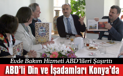 ABD'li Heyet Evde Bakım Hizmeti'ne Hayran Kaldı