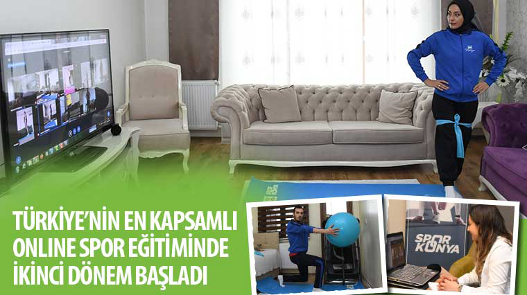 Türkiye'nin En Kapsamlı Online Spor Eğitiminde İkinci Dönem Başladı