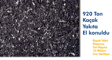 920 ton Kaçak Yakıta El Konuldu