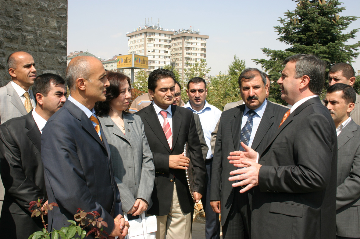 Avrasyalı İşadamları Başkan Akyürek'i Ziyaret Etti