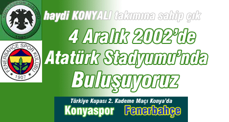 Türkiye Kupasında Rakip Fenerbahçe