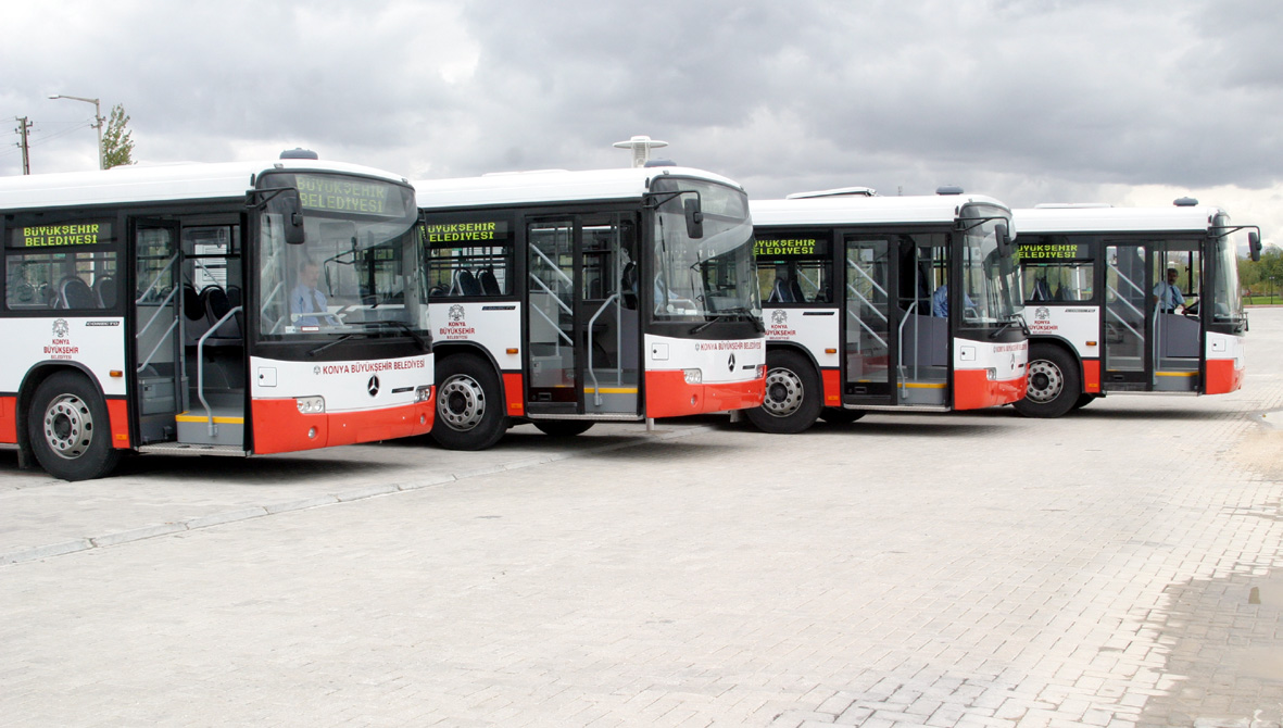 Toplu Ulaşıma 10 Yeni Çevre Dostu Otobüs