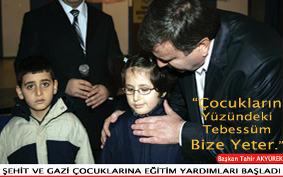 Başkan Akyürek: 'Çocukların Yüzündeki Tebessüm Bize Yeter.'