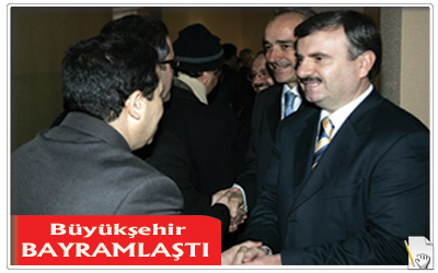 Başkan Akyürek Çalışanlarla Bayramlaştı