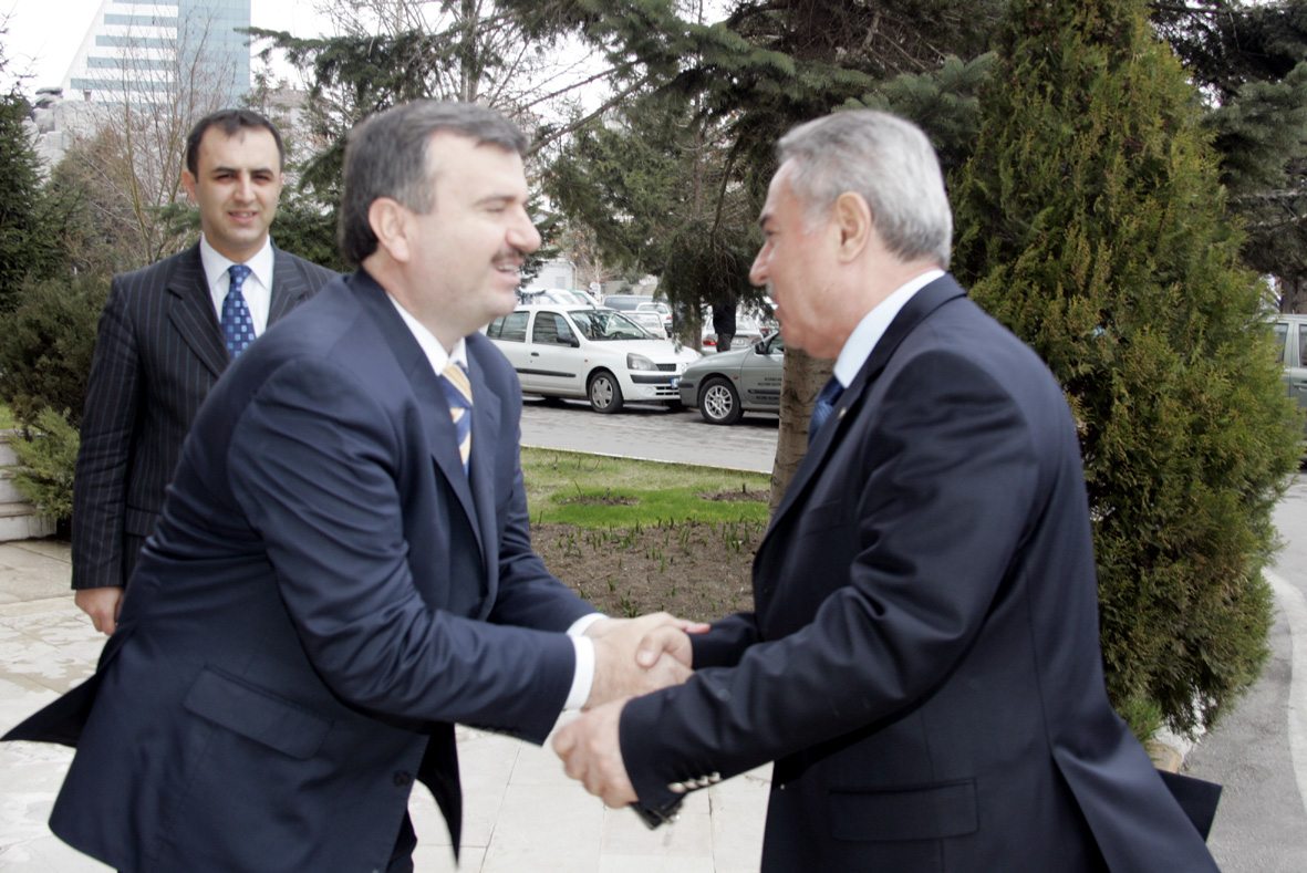 Vali Osmançelebioğlu'nun Veda Ziyareti