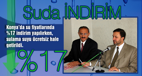 KOSKİ'den Suda %17'lik İndirim